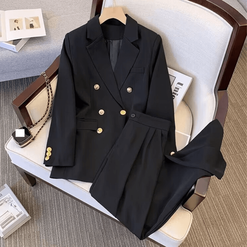 Women's Clothing Spring and Autumn New Style Suit Jacket for Women Korean Style Straight Casual Loose Fashion Temperament Slim Small Suit for Women