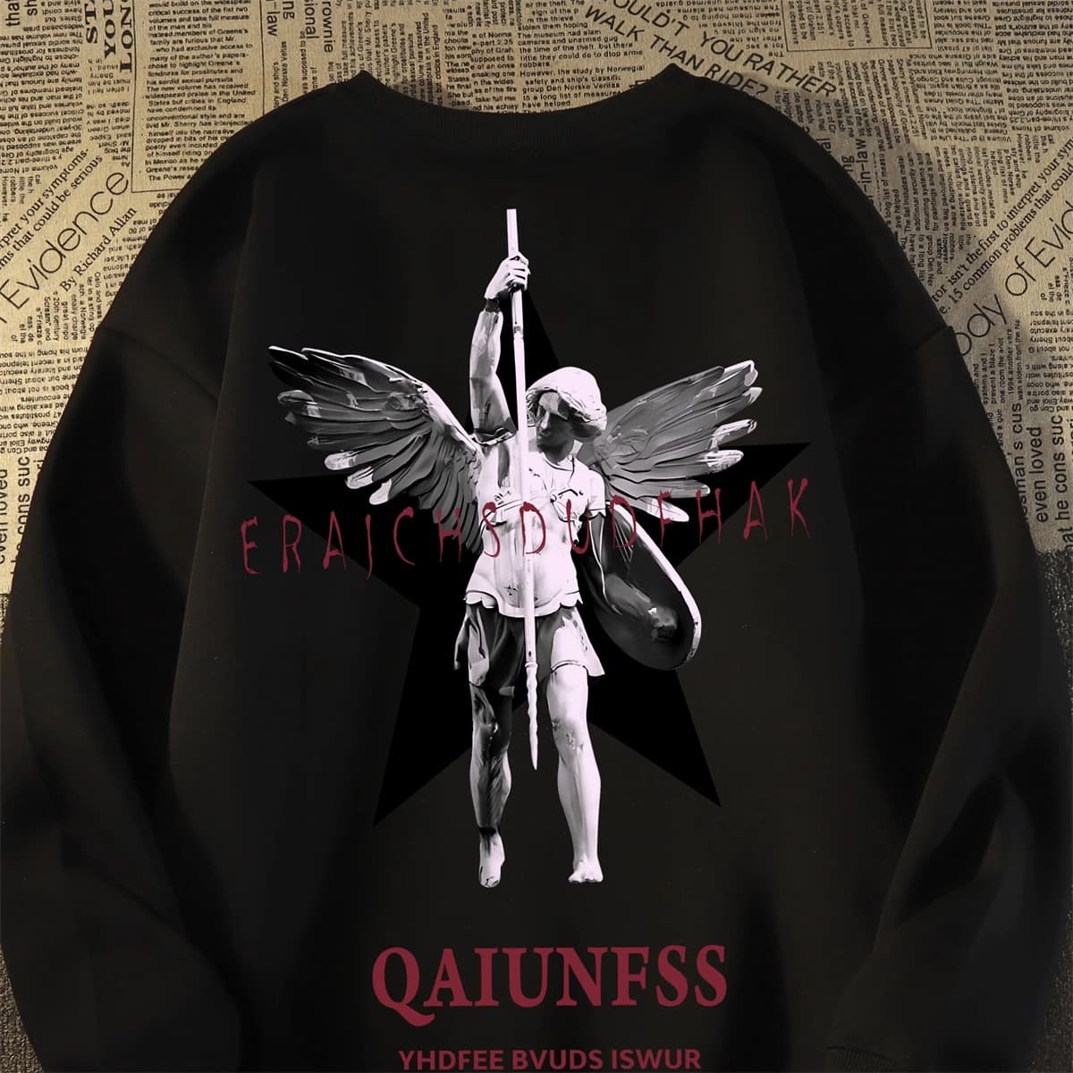 Spring And Autumn 2024 Men And Women Round-necked High-quality Sweatshirts