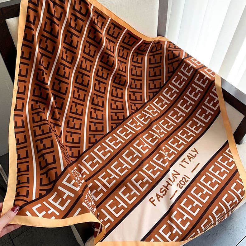 Écharpe fine pour femmes, mode coréenne, décoration, foulard de tête, Protection solaire, châle à double usage, 90cm, printemps et automne