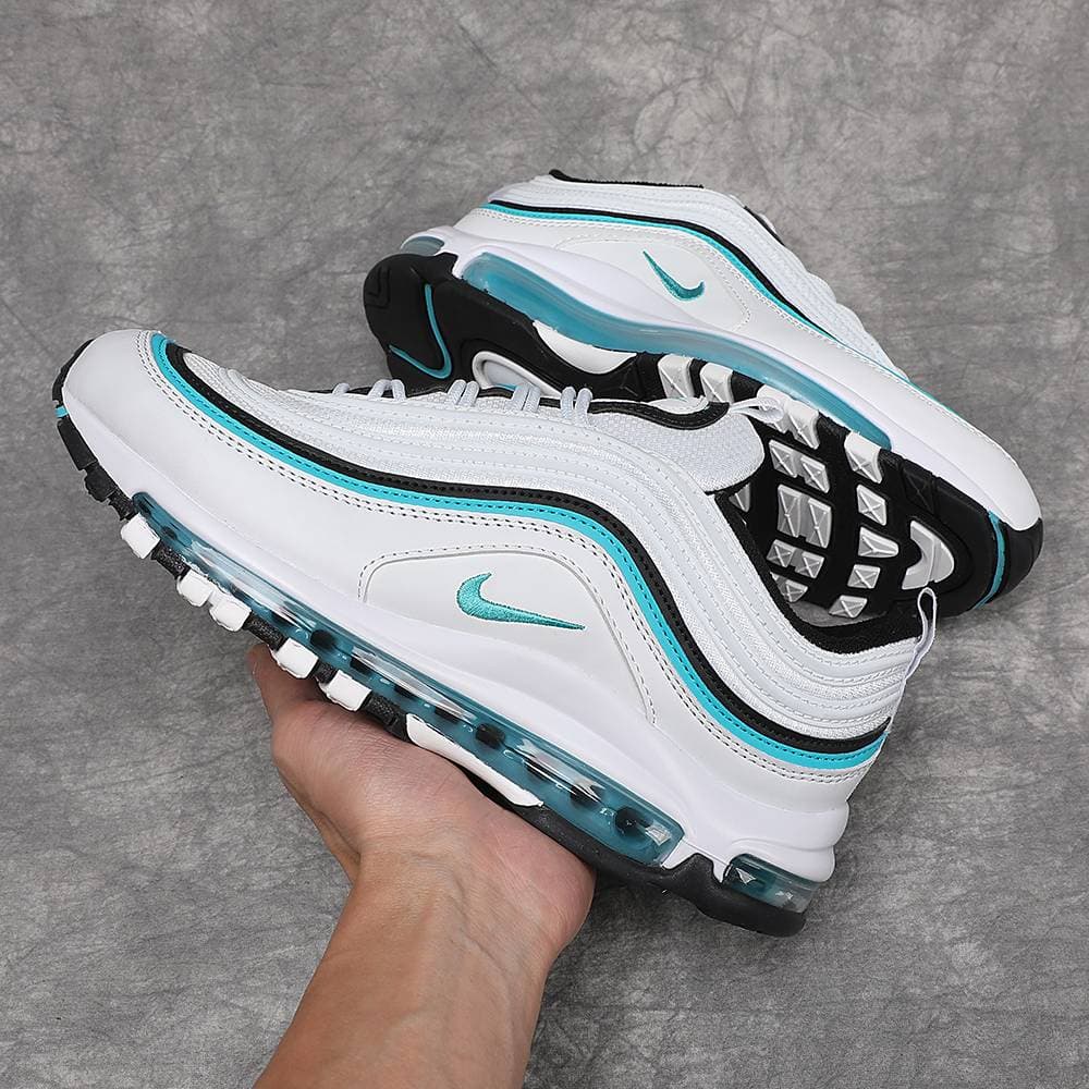 Chaussures Nike Air Max 97 pour homme et femme, triple noir et blanc, Sean Wotherspoon T, baskets d'extérieur, pointures 36-45