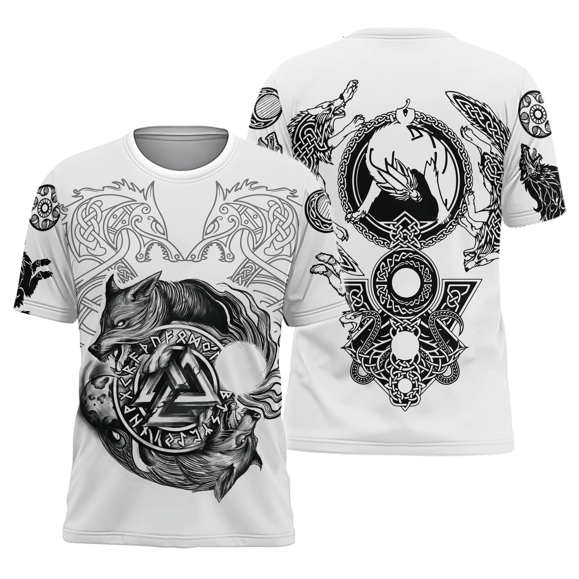 Men's Clothing Digital Printing Short Sleeved Casual T Shirt