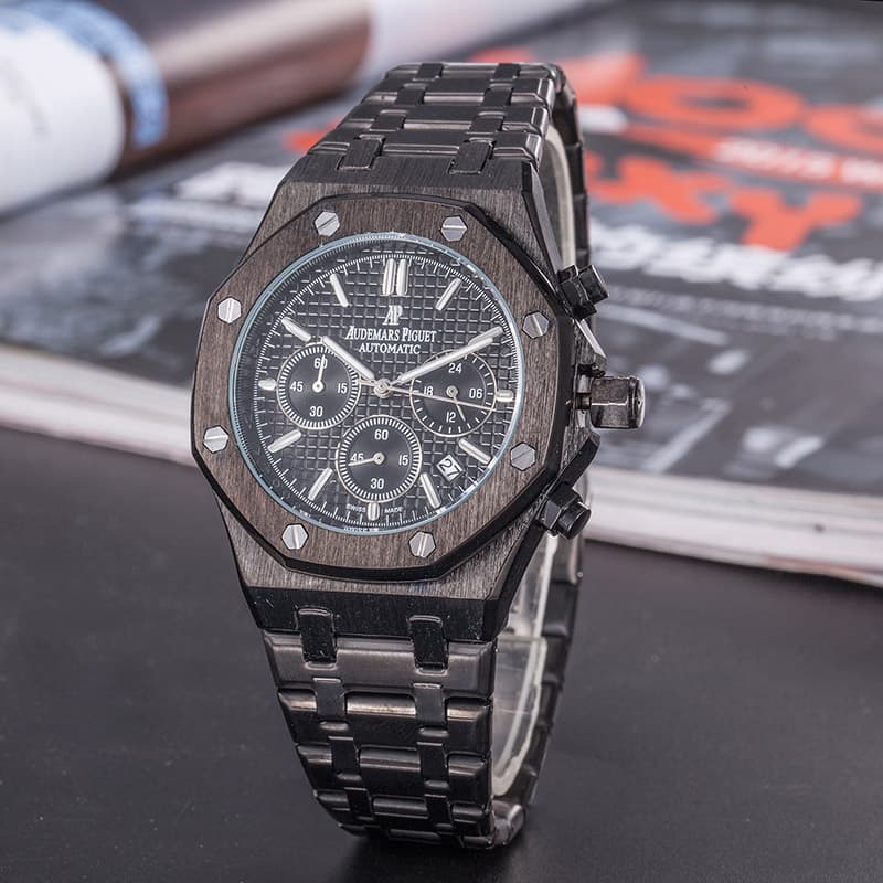 Montre multifonctions à plusieurs cadrans avec calendrier et fonction luminescente, marque suisse ancienne Audemars Piguet, montre tendance pour hom
