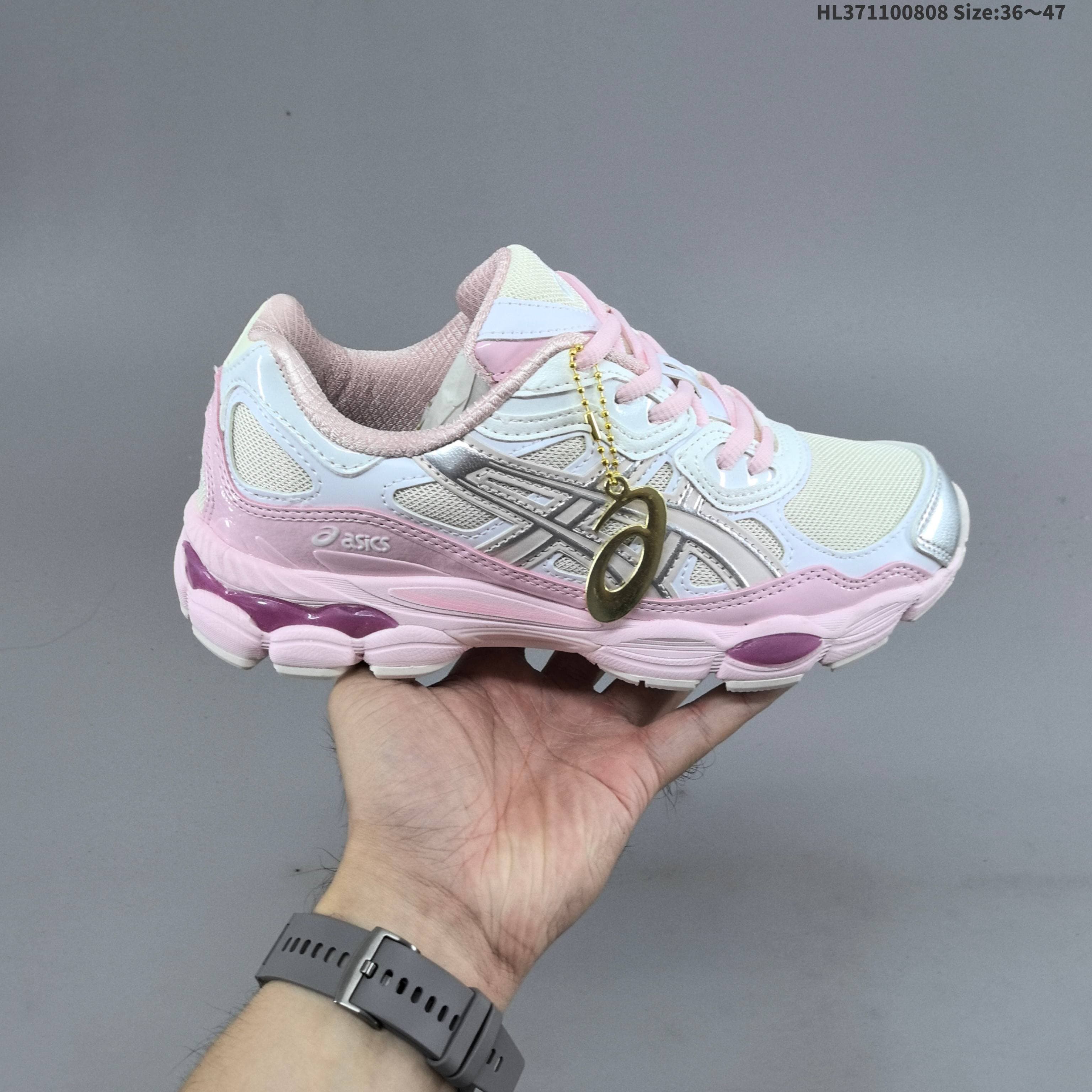 Chaussures de running Asics NYC Gels NYC Sneakers Cream Solar Power Pure Sier Outdoor Sneakers Sports Athleisure Trainers Fashion Daily Outfit 36-47