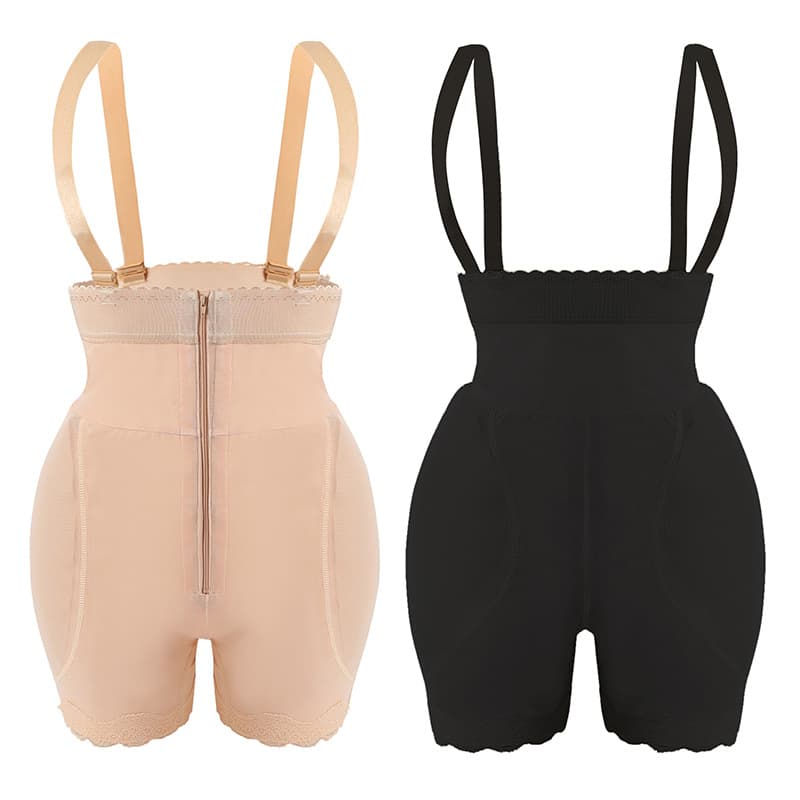 tummy-tightening waist-slimming butt-lifting trousers, fake ass-enhancing buttocks and crotch-enhancing trousers