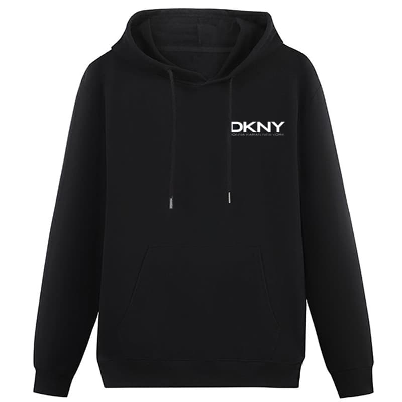 Comfortable And Loose Fitting Hoodie For Both Men And Women In Spring And Autumn. Black Heavyweight Hoodie With Exquisite Pattern Printing Design
