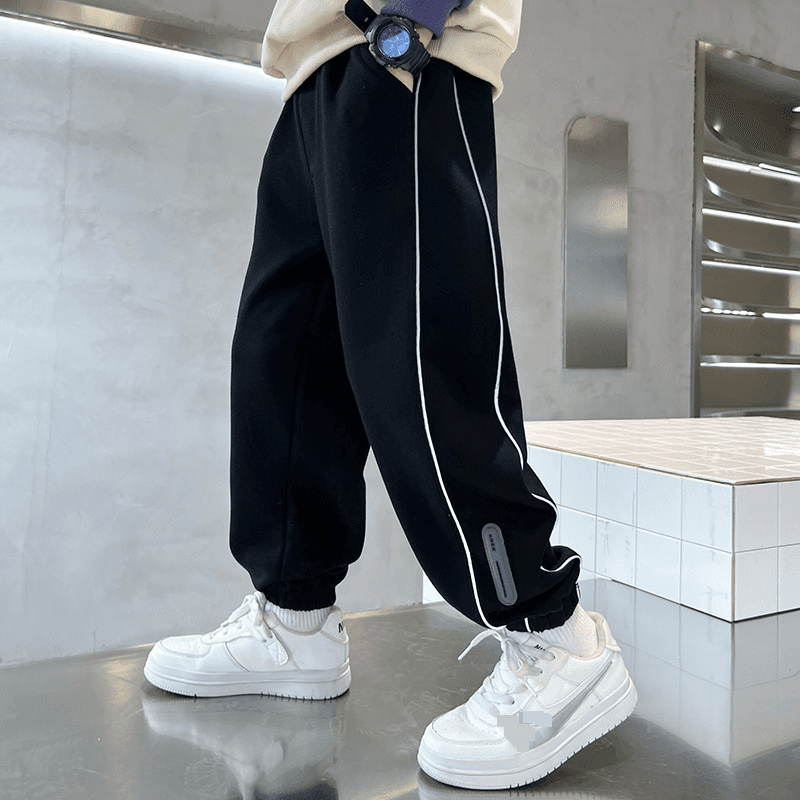 Toddler Boys Clothing Spring And Autumn Knitted Pants Boys Sports Loose Sweatpants Spring Clothes Casual Sweatpants Trend