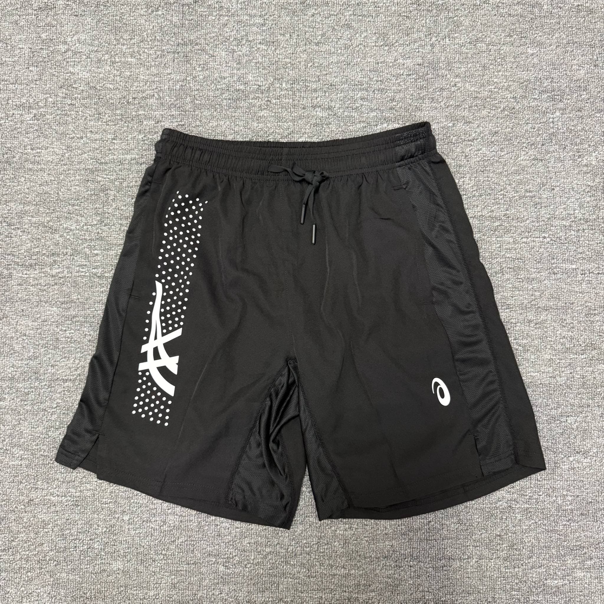 Short de sport unisexe Asics tissé