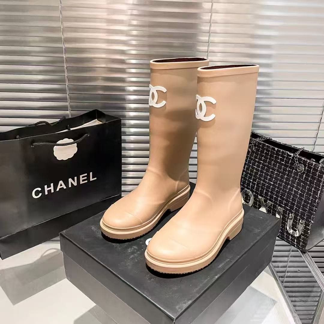 Bottes de pluie P7/2023 Xiaoxiangfeng, bottes de chevalier imperméables et antidérapantes à la mode
