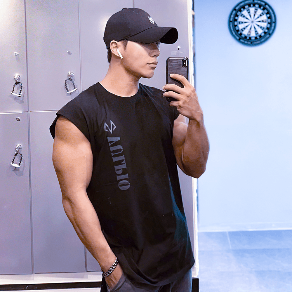 Men's Training Tank Top Sleeveless Athletic Casual Fashion