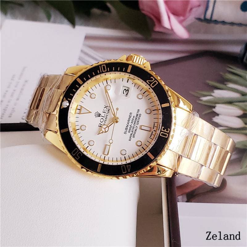Yacht-Master Montre pour Homme Goût Premium Bracelet en métal Style Classique Travailleur d'affaires Mouvement à Quartz Socialisateur Diamètre 40
