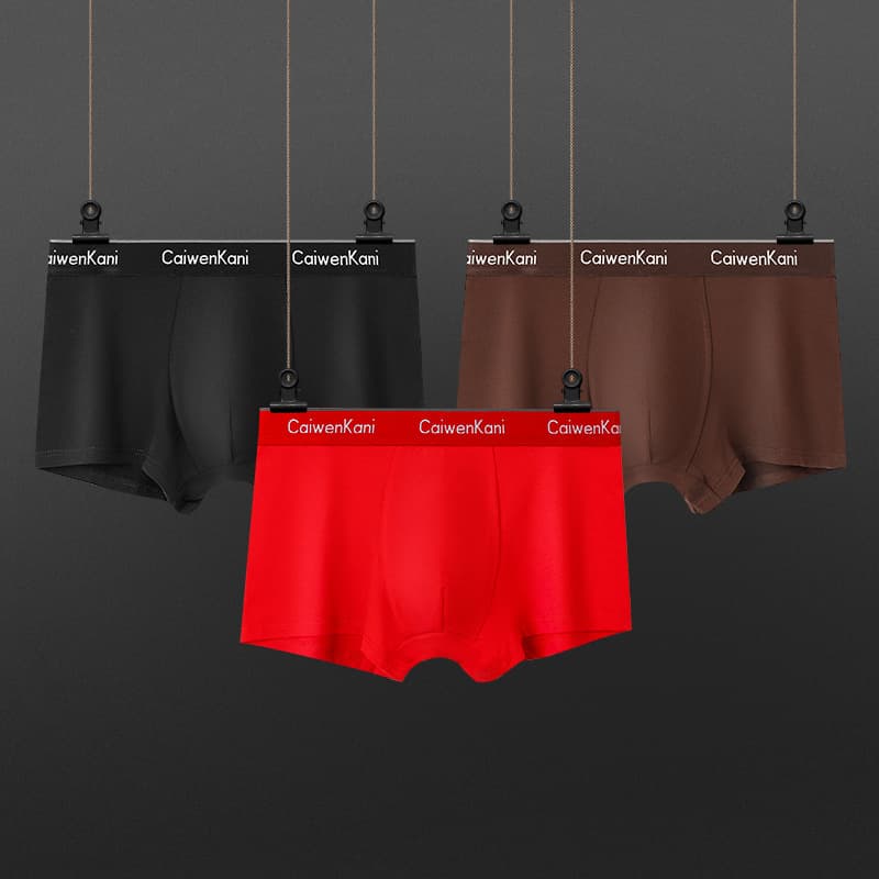 Boxer pour homme en coton respirant et modal, short d'été fin pour garçon