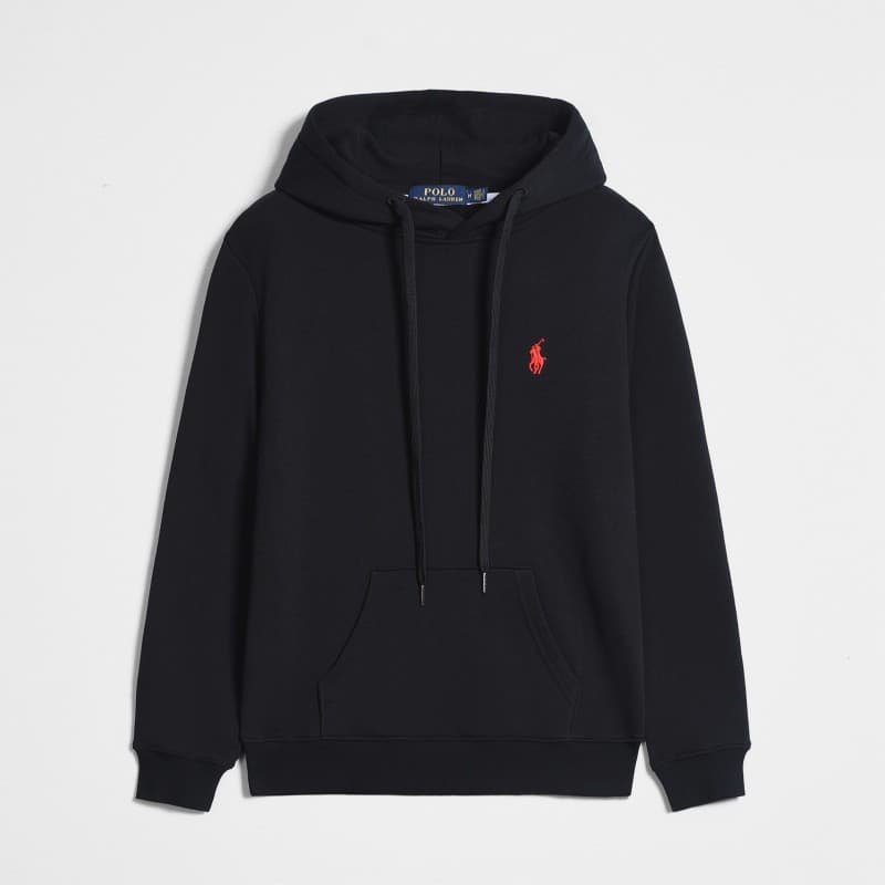Vêtements pour femmes Thin Series Pony Cardigan à capuche RL Pull de couleur unie Brodé Loose Paul POLO Jacket