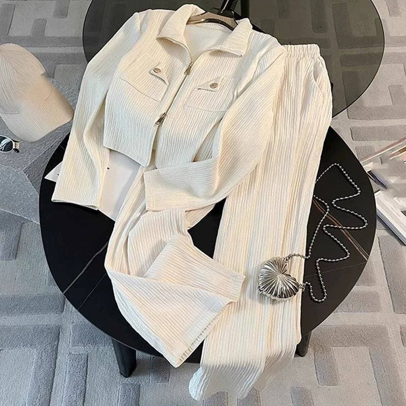 Women's Clothing Summer Outfit With A Complete Set Of Fashionable Sports Suits