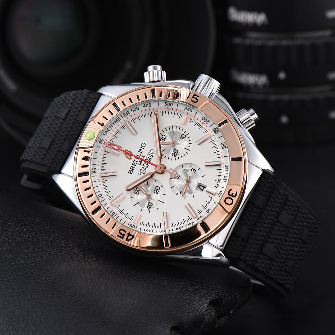 Montre pour homme - Montre décontractée et simple à bracelet en cuir - Montre à quartz professionnelle importée, polyvalente et élégante - Mon