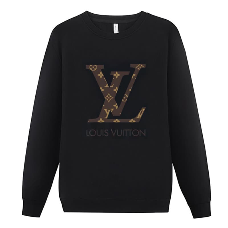 Sweat à capuche décontracté pour homme de haute qualité, style L, classique, tendance, polyvalent, avec col rond, noir
