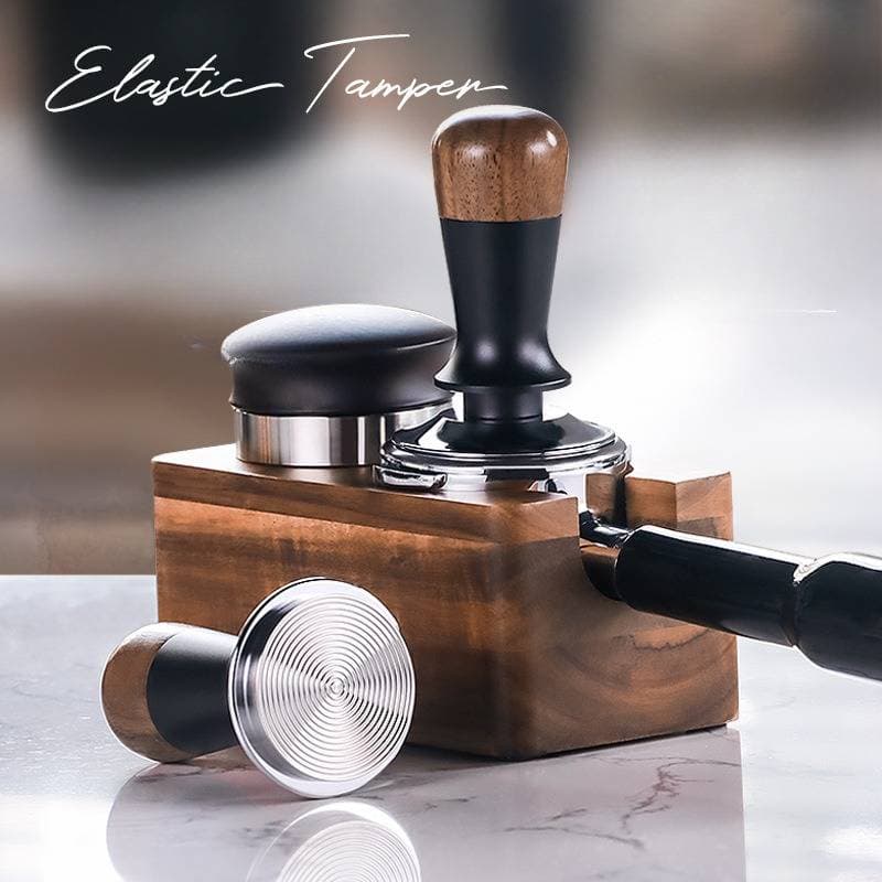 Coffee Tampers Self Leveling Calibrated Coffee Press With Ergonomic Handle Professional Barista Tool For Consistent Puck Preparation
