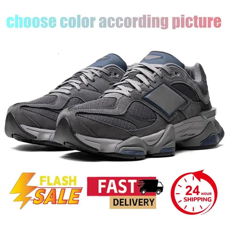Chaussures de course New Balance 9060 Triple Black Blanc Bleu Rose Gris Marron Homme Femme Outdoor Trainers Baskets Pointures 36-46