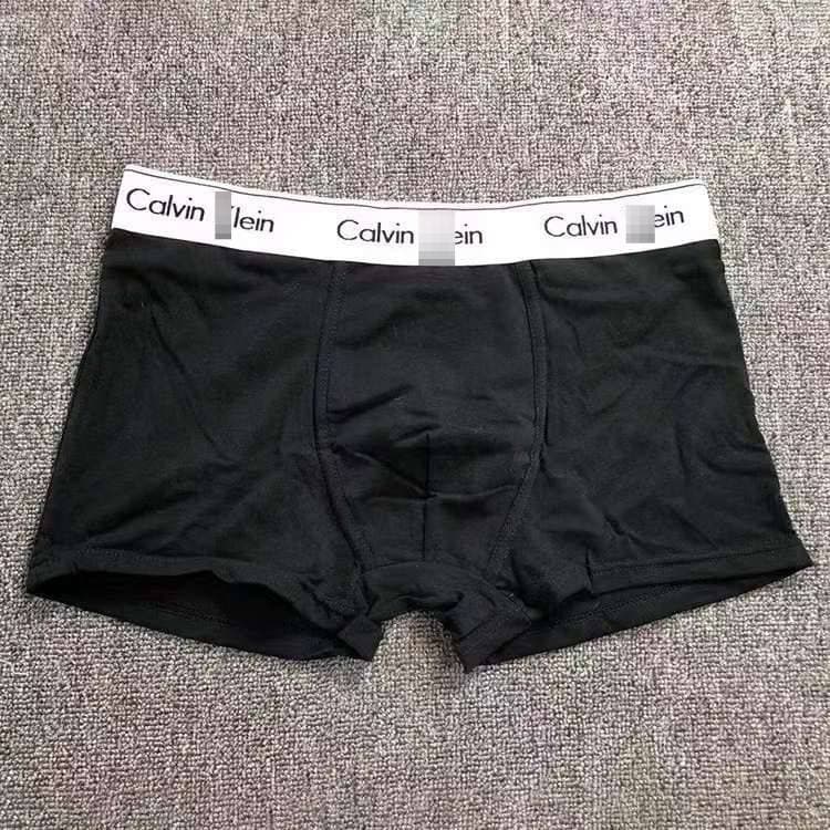 Lot de 3 boxers Calvin Klein pour homme – Boxers en coton stretch noir/blanc/gris