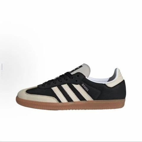 Baskets rétro Samba OG – Baskets basses classiques en cuir avec semelle en gomme, chaussures décontractées unisexes pour le streetwear et le quo