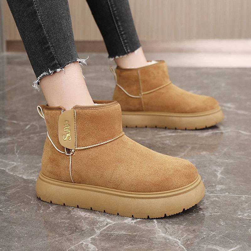 Women's Platform Snow Boots – Style Winter Boots (5cm Lift & Fleece Lined)​