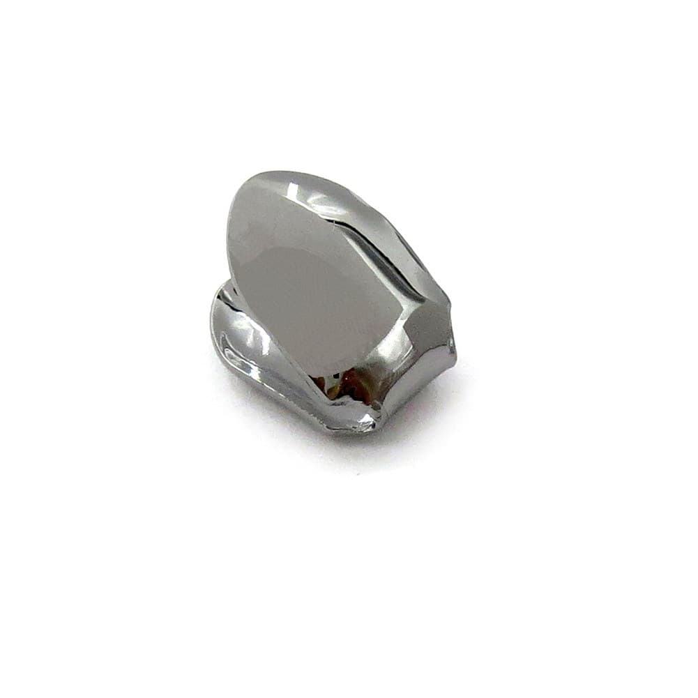 Grillz Hip Hop en Or pour une Dent - Bijou Dentaire Plaqué Or pour Hommes et Femmes - Design en Forme de U Disponible en Or, Argent, Or Rose et Gris