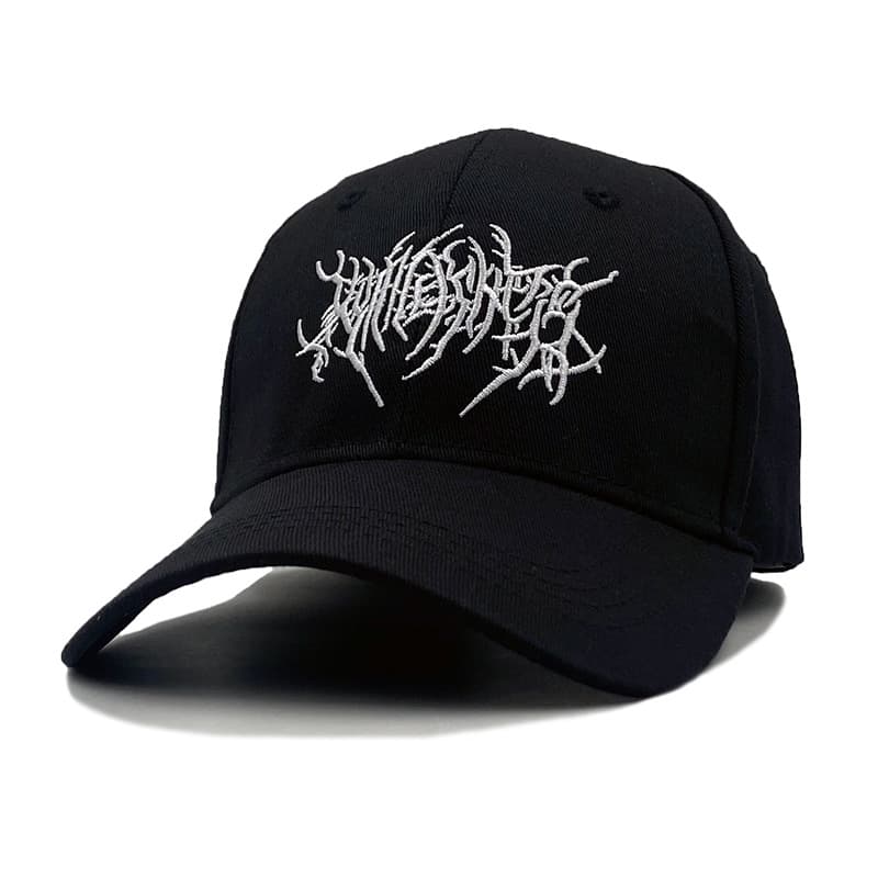 Gothic Street Punk Hip Hop Baseball Embroidered Dad Hat