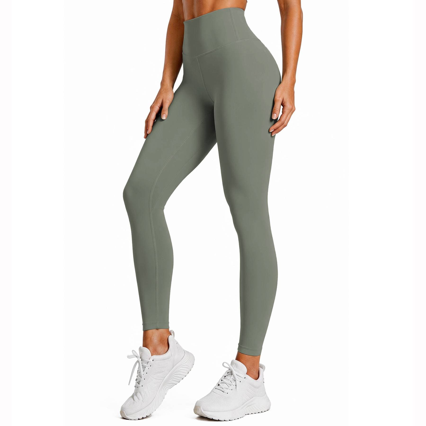 Leggings de course de yoga de sports de loisirs de haute élasticité de taille haute