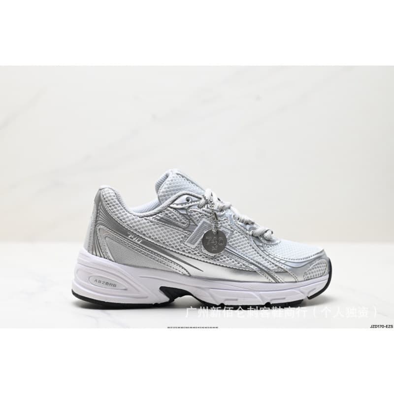 Nouvelles baskets Pure Original Mesh Nb740, polyvalentes, pour papa et couple, unisexes