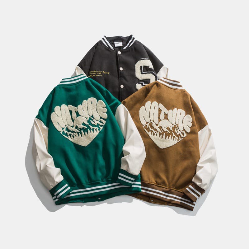 Men's Clothing street fashion brand 2024 spring and autumn new baseball uniforms for men and women Japanese loose jackets couples coats trendy