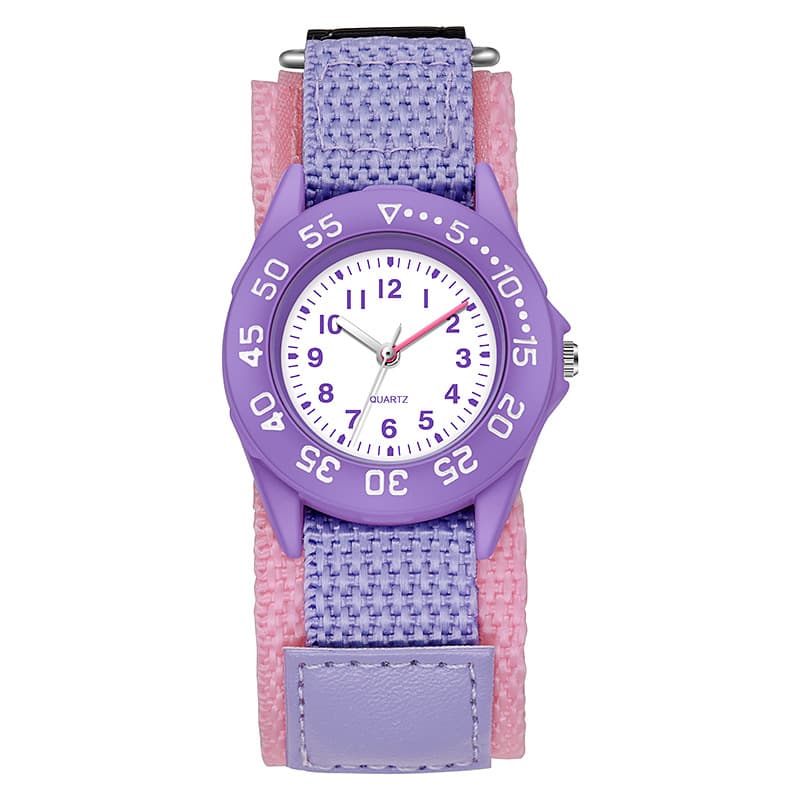 Children's watch Nylon braided belt children's watch Children's cloth belt sports Japanese movement waterproof quartz watch
