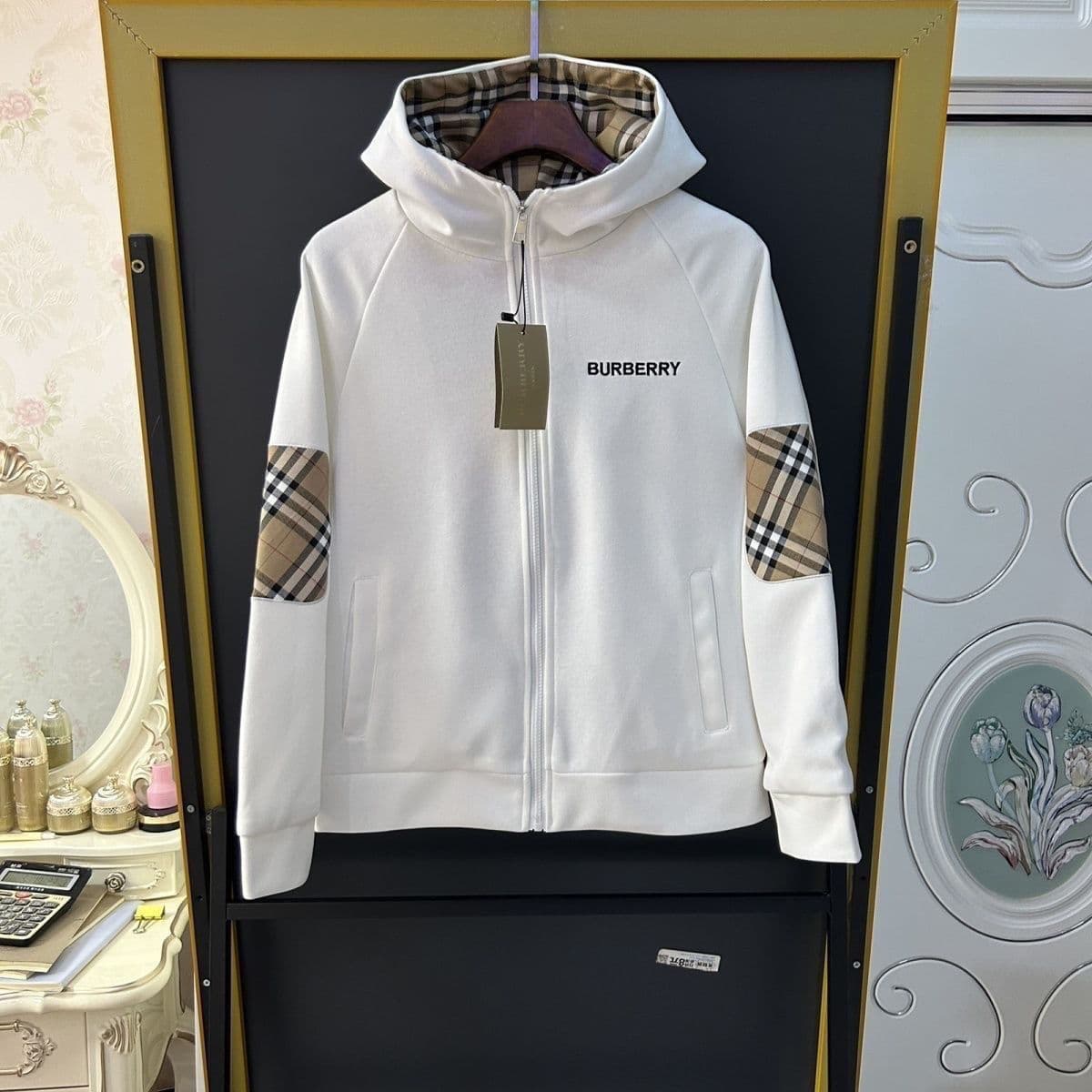 Cardigan tricoté classique à capuche et fermeture éclair pour le printemps et l'automne, sweat-shirt unisexe, patchwork, ample et décontracté,