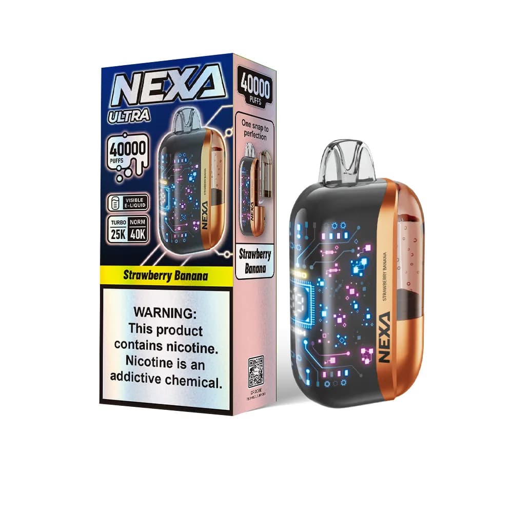 Kit de vape jetable Nexa Ultra 40K (800 mAh, 20 ml, 40 000 bouffées) (entrepôt UE)