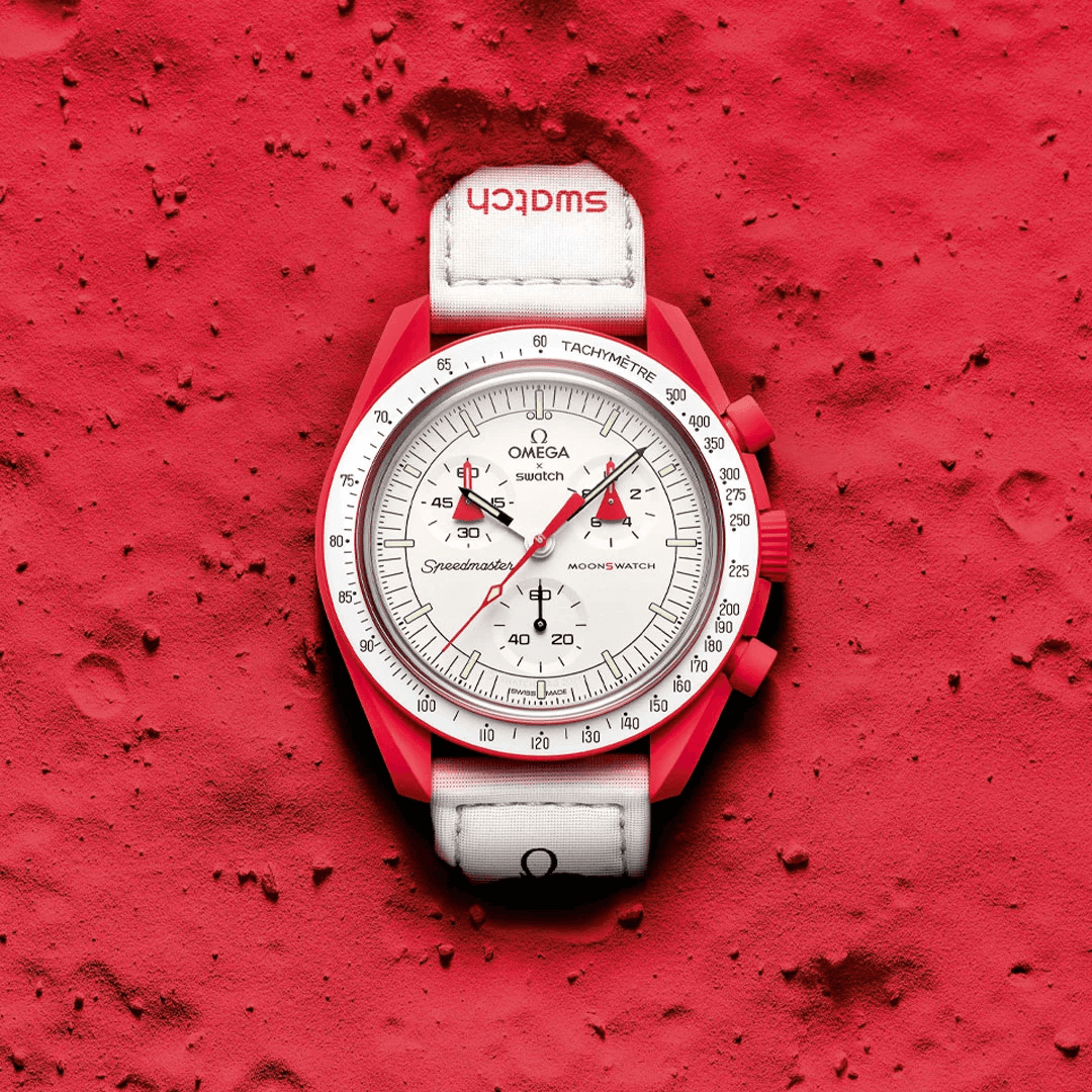Swatch Planet Speedmaster Homme et Femme S033A100 Suisse Originale