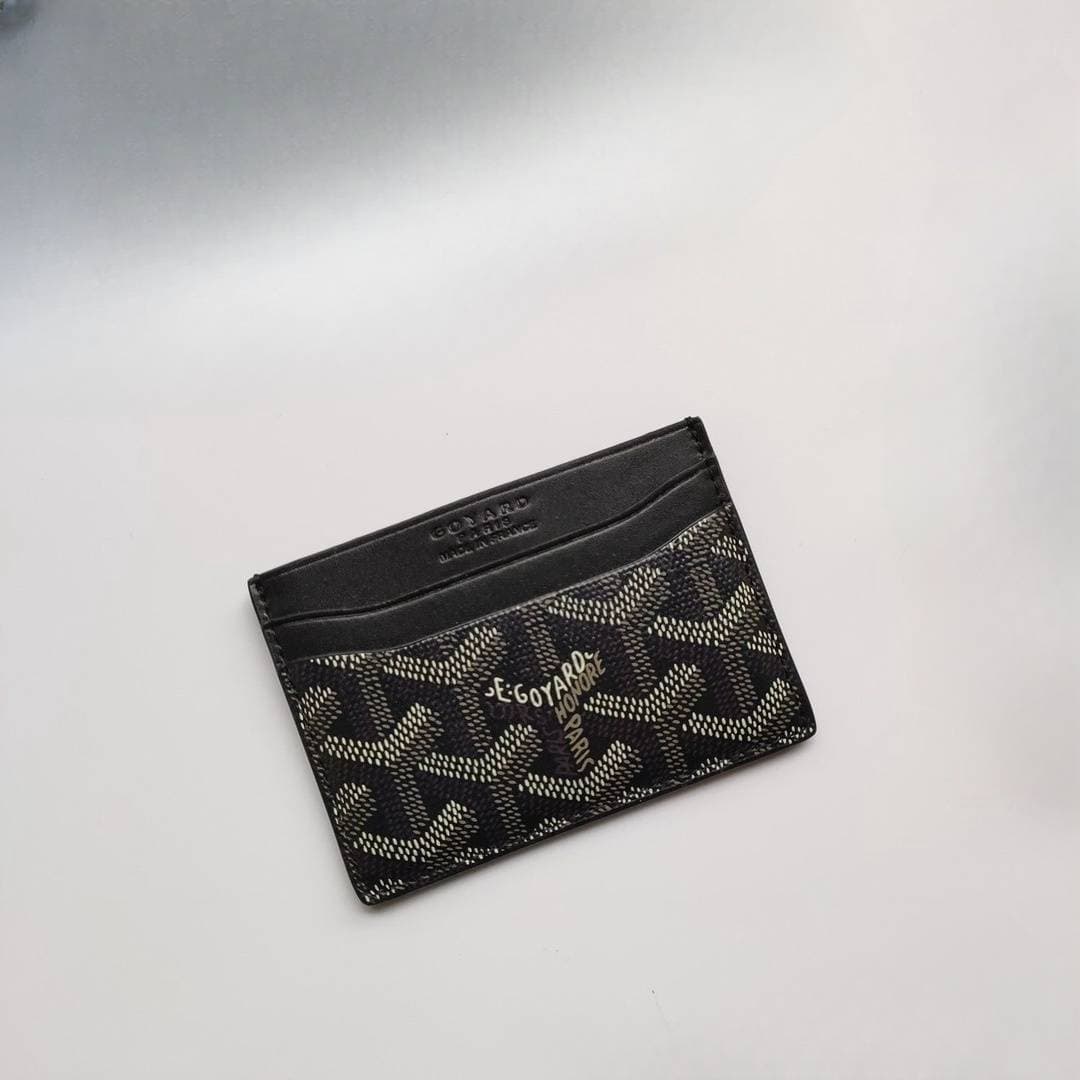 Portefeuille à clip pour cartes universel pour hommes et femmes, série Saint Sulpice, impression de motifs géométriques, blocage des couleurs, op