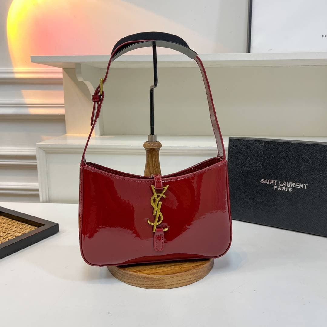 Sac à bandoulière multicolore pour femme, sacoche de loisirs de haute qualité, nouveau modèle automne-hiver 2024, en cuir verni, avec lettres, po