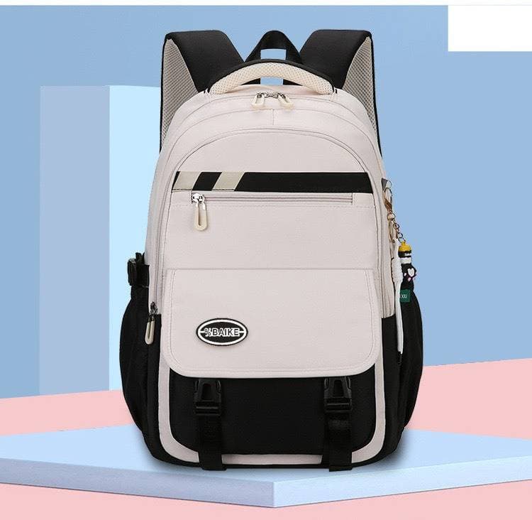 Sac à dos ergonomique et résistant de grande capacité pour étudiants, avec bretelles confortables et design élégant pour l'école et le quotidi