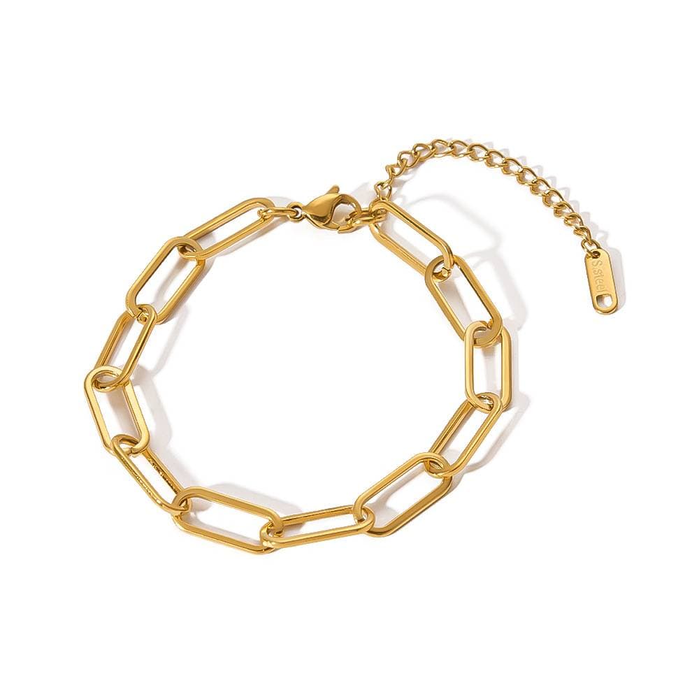 Women's Jewelry Jewelry Accessories Diy Bracelet Gold Stainless Steel Chain Bracelet High End Jewelry