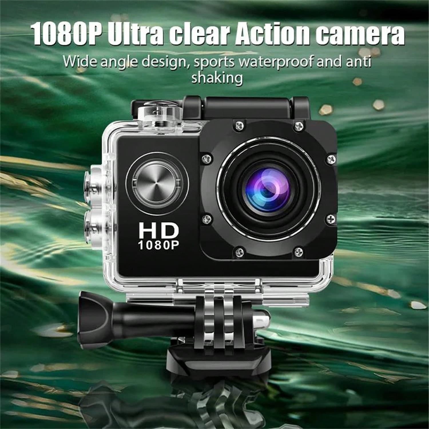 Mini Action Camera Ultra HD Sports Cmaera 2.0 Inch Screen 30m Waterproof Underwater Recording Camera Action Cam Cameras