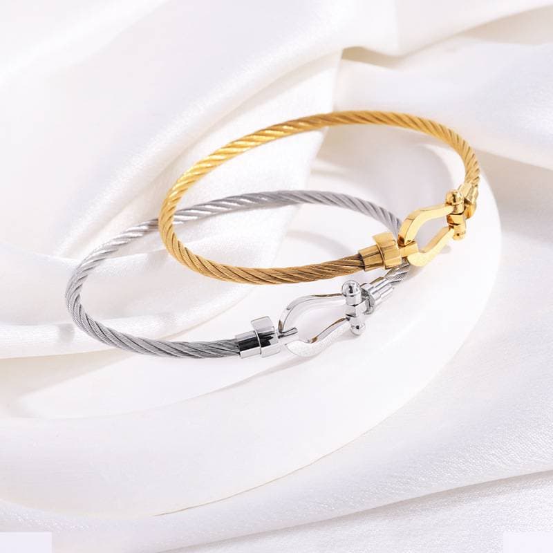 Women's bracelets zircon-encrusted diamond niche design bracelet that does not fade, light luxury and exquisite hand jewelry