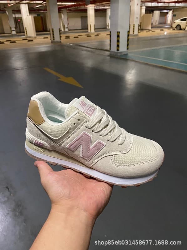 Nouvelles chaussures de sport pour hommes Nb574 2022 Nouvelles chaussures de course d'automne Nb Cherry Blossom pour femmes