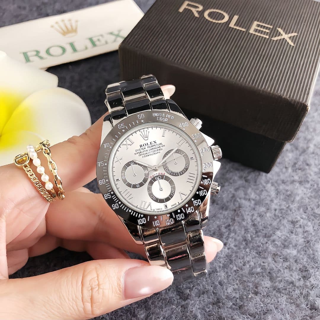 Montres de marque importées - Montres à quartz élégantes et luxueuses pour femmes, montres-bracelets à la mode et destinées aux entreprises, au