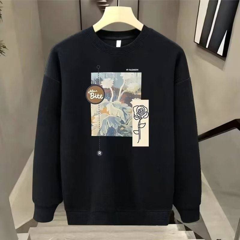 Spring and summer 2024 men and women round-necked high-quality sweatshirts