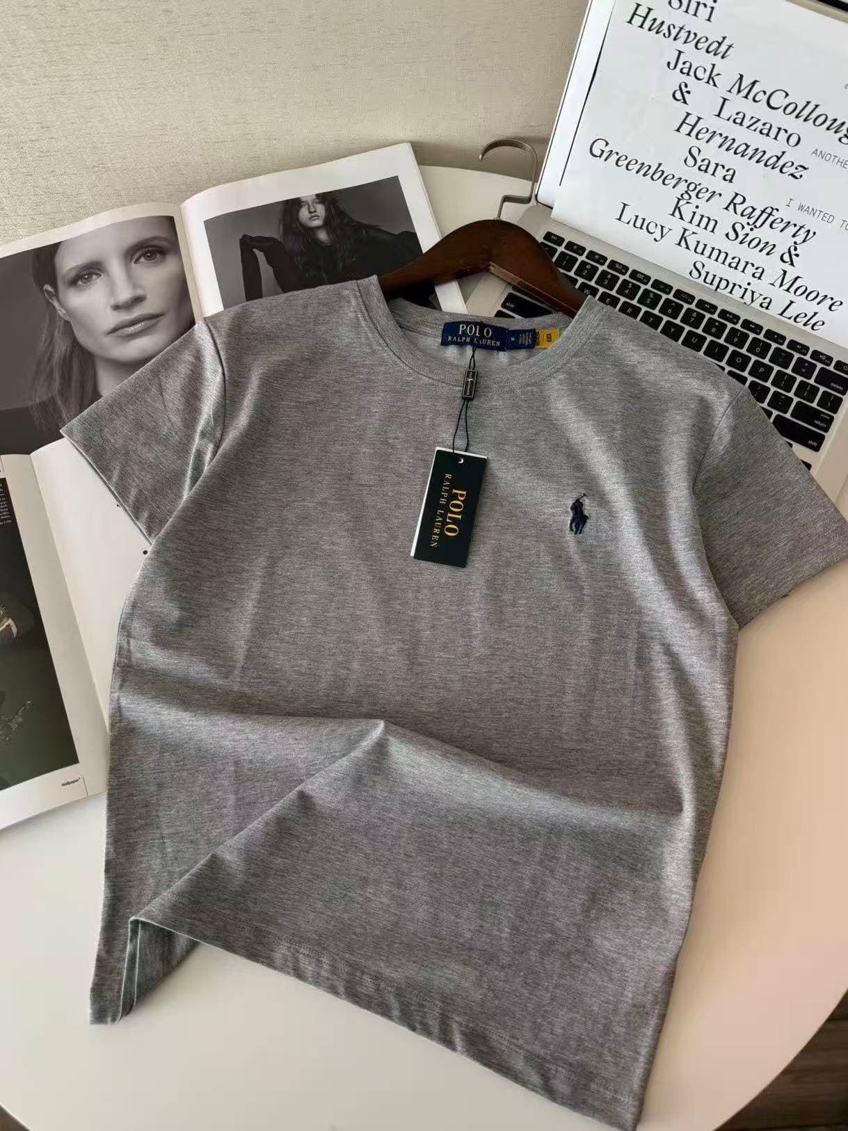 Polo Lauren pour femme, collection été 2026 - 100 % coton respirant avec broderie ours - Coupe légèrement ample et classique