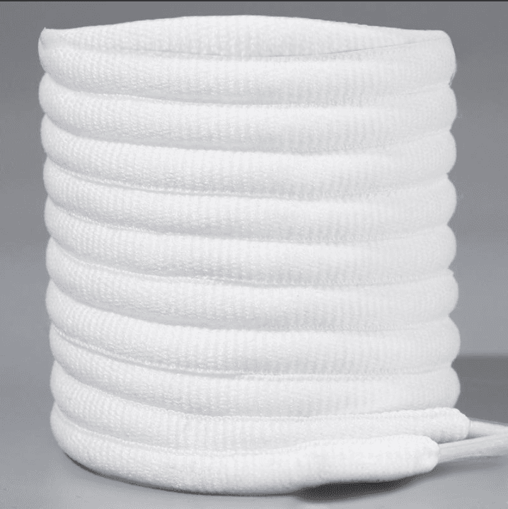 Shoe Accessories white round shoelaces, semi circular rope, plush shoelaces, Martin boots, leather shoes, sneakers, coconut waxed shoelace rope