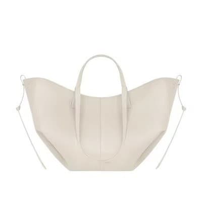 Sac cabas de luxe transfrontalier New Cyme en cuir polene, grande capacité, idéal pour les déplacements des femmes.