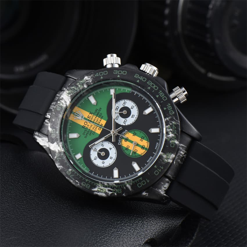 Montre Rolex pour homme, mouvement à quartz, sport, mode, affaires, petit pointeur, travail, 2024