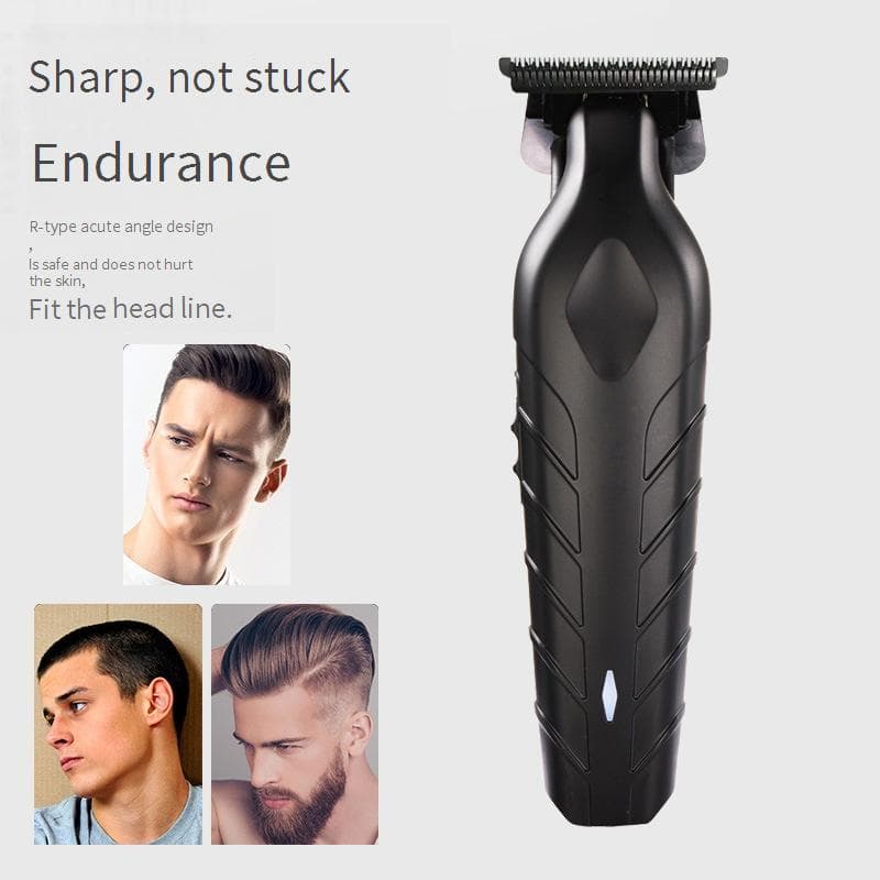 Professional Cordless Hair Clipper For Men - Powerful Rechargeable Hair Trimmer With Stainless Steel Blade, Detachable & Washable Head, Low Noise