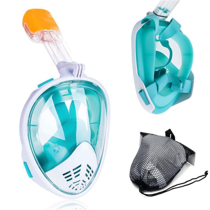New diving mask Full dry breathing tube anti-fog insertion snorkeling mask