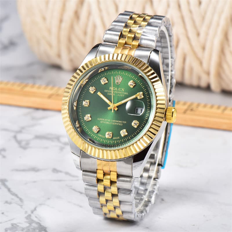 Montre à Quartz de luxe pour hommes, nouvelle marque populaire, étanche, calendrier, bracelet en acier