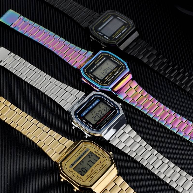 Men's Watches Electronic Watches Men's Business Touch-screen Electronic Watches Students Fashion Multifunctional Waterproof Watches.
